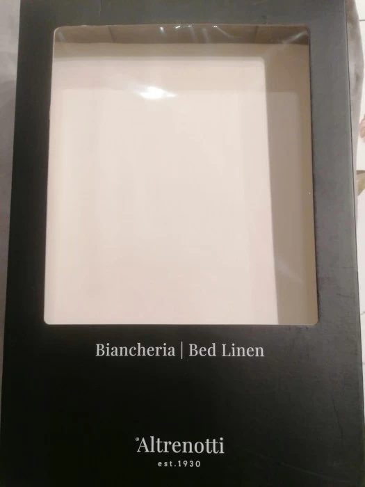 Biancheria da letto Altrenotti Satin unito avorio