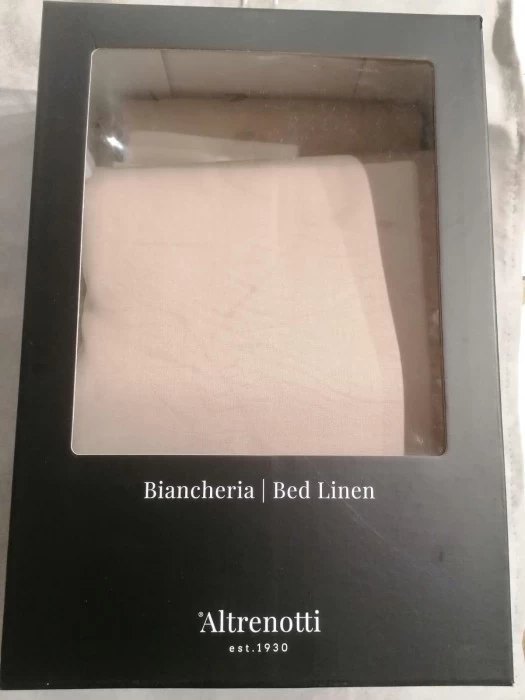 Biancheria da letto Altrenotti Satin unito cachi