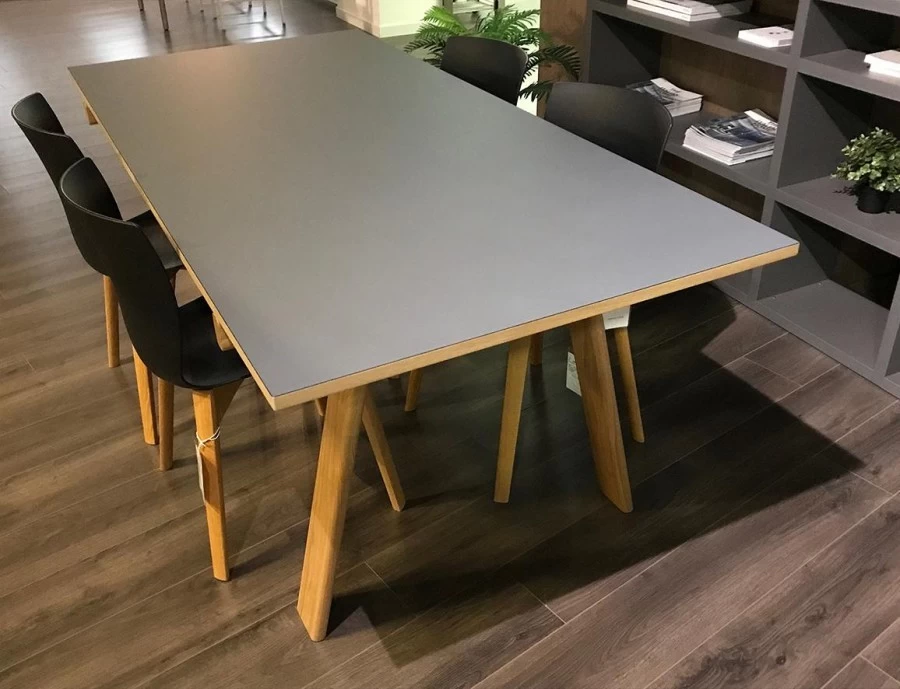 Tavolo rettangolare Zanotta Ambrosiano