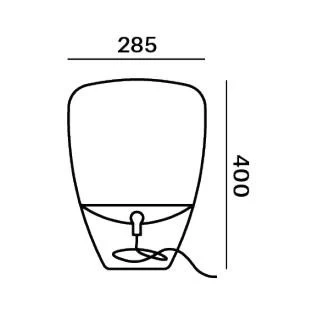 Lampada da tavolo Brokis Balloons small  P856