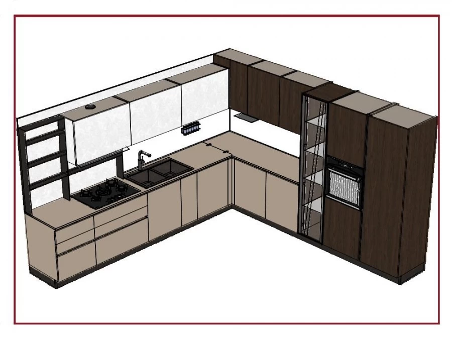 Cucina angolare Arredo3 Kalì