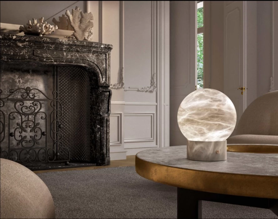Lampada da tavolo Atelier Alain Ellouz Athena nomadic lamp