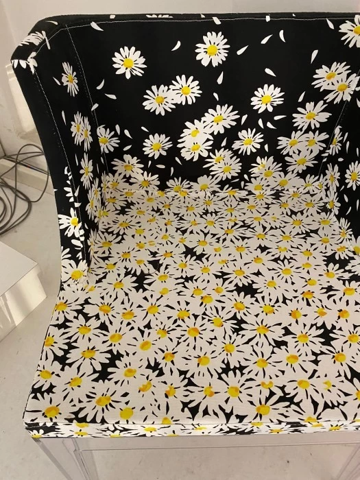 Sedia senza braccioli Kartell Mademoiselle à la mode