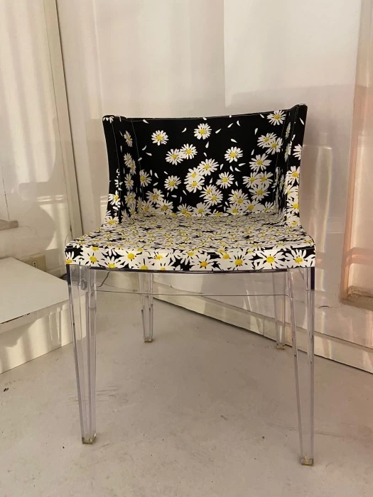 Sedia senza braccioli Kartell Mademoiselle à la mode