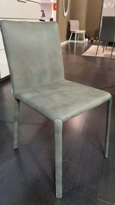 Sedia senza braccioli Ozzio LUNETTE