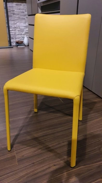 Sedia senza braccioli Ozzio LUNETTE
