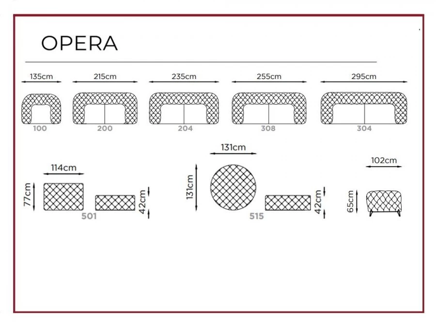 Divano Franco Ferri Opera