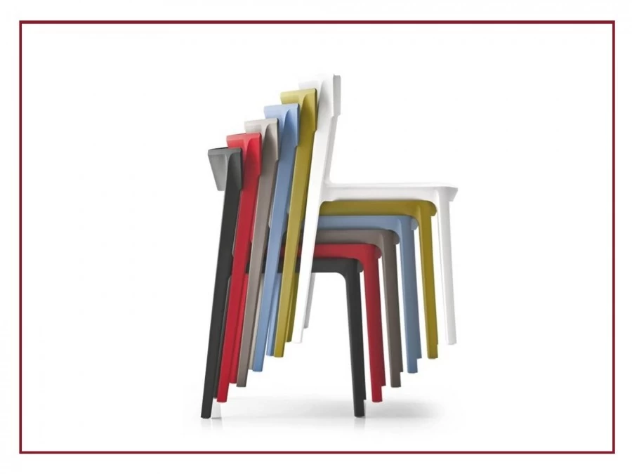 Sedia senza braccioli Calligaris Skin