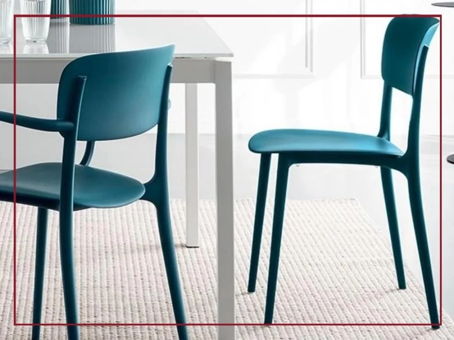 Sedia senza braccioli Calligaris Liberty