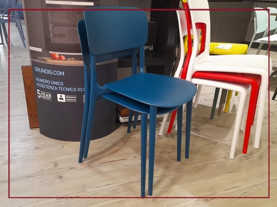 Sedia senza braccioli Calligaris Liberty