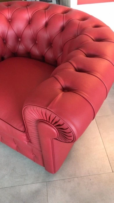 Poltrona Sigerico chesterfield art.E/75/D