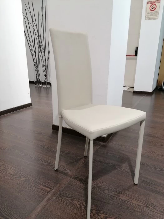 Sedia senza braccioli Riflessi Slim