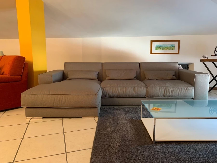 Divano Chaise-longue Doimo Salotti Steven