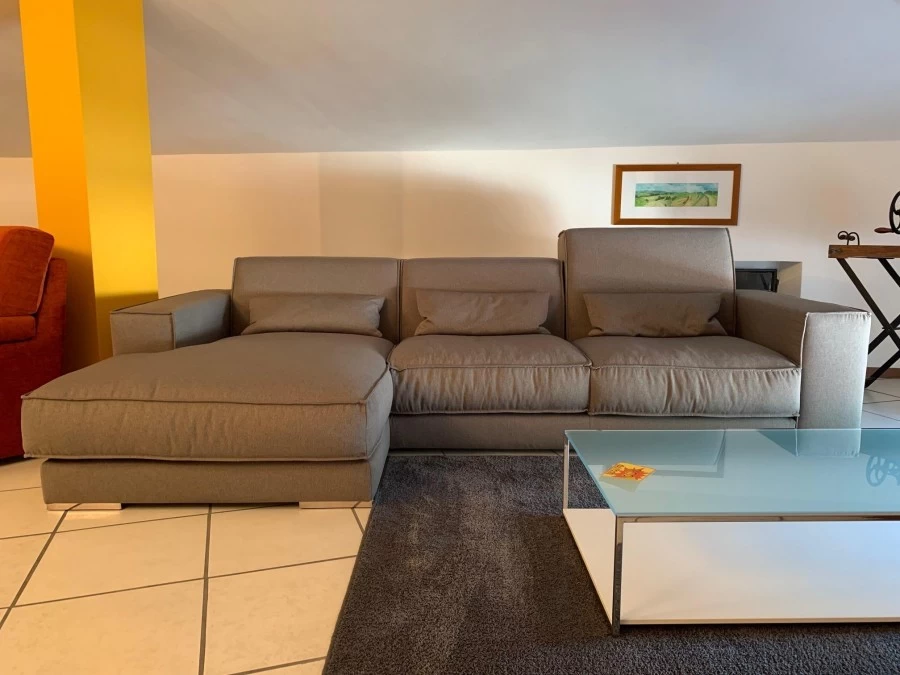 Divano Chaise-longue Doimo Salotti Steven