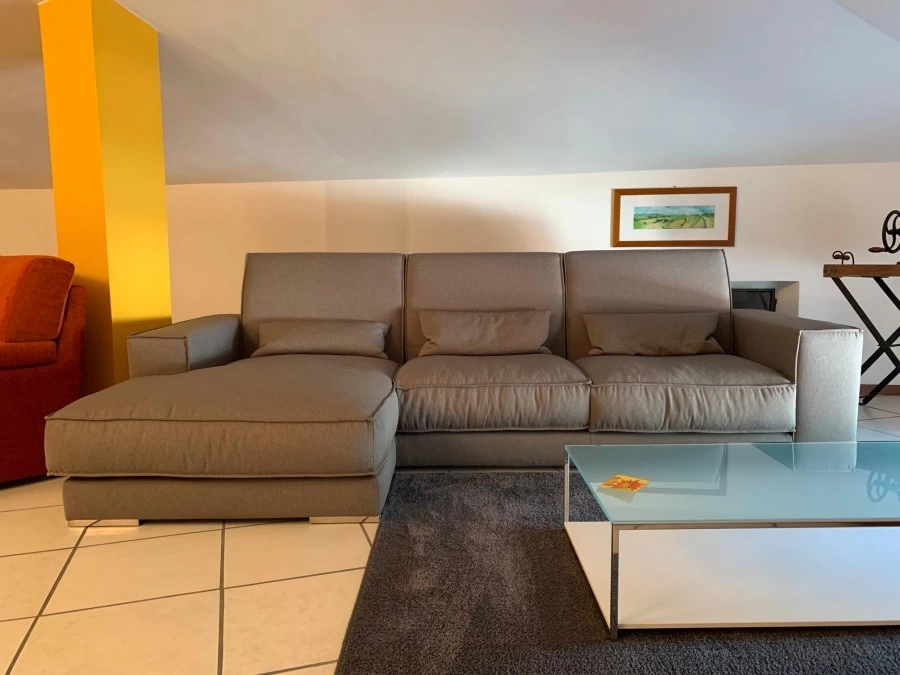 Divano Chaise-longue Doimo Salotti Steven