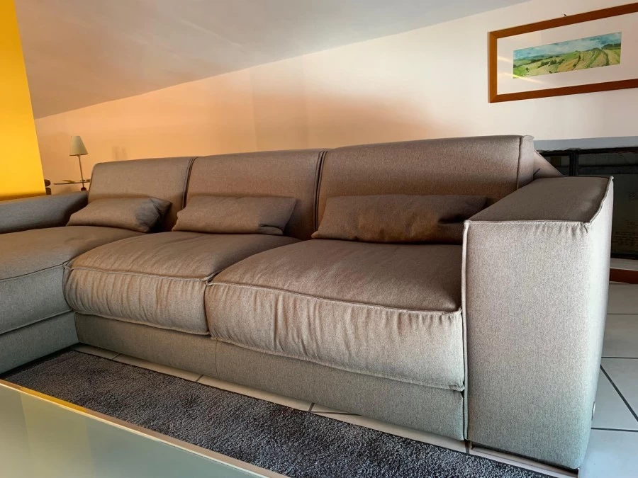 Divano Chaise-longue Doimo Salotti Steven