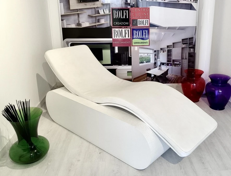 Chaise longue Rolfi Creazioni White Mamba