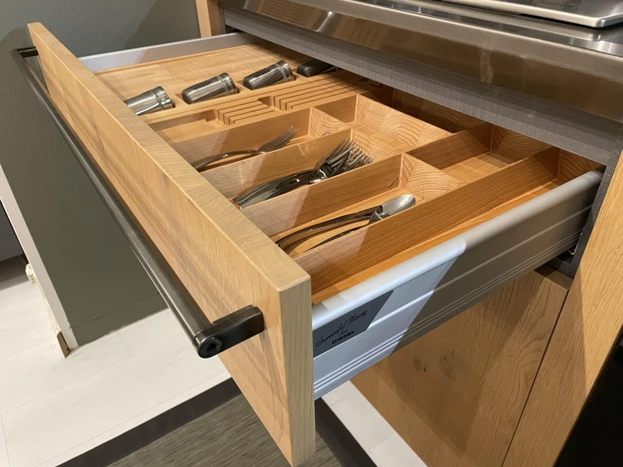 Cucina lineare Scavolini Diesel Social Kitchen