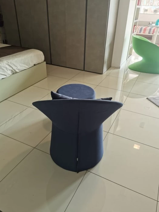 Poltrona con pouf Flou Remy