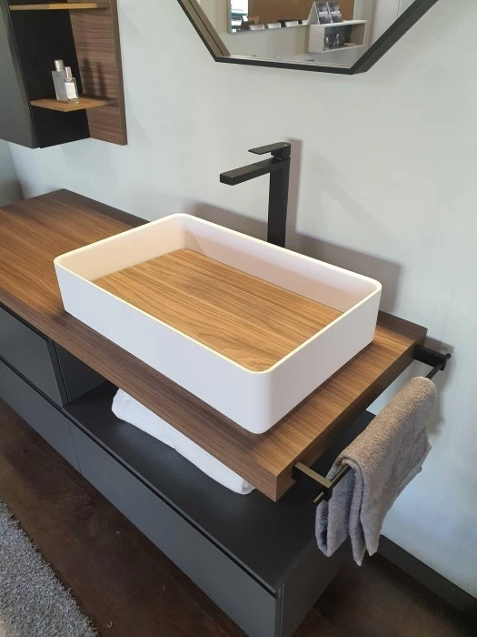 Mobile bagno Baxar Surf grigio fumè