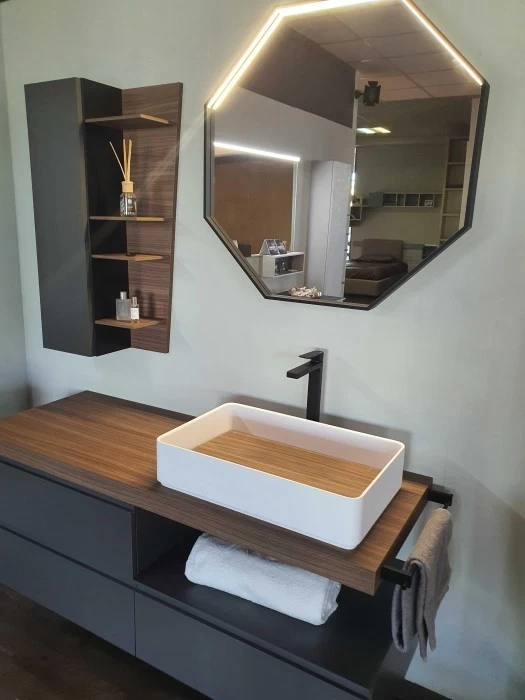 Mobile bagno Baxar Surf grigio fumè
