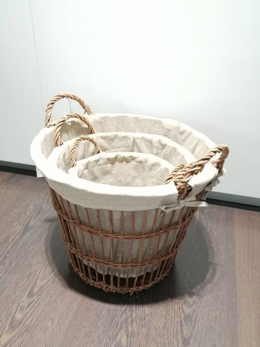 Contenitore Produzione Artigianale in vimini