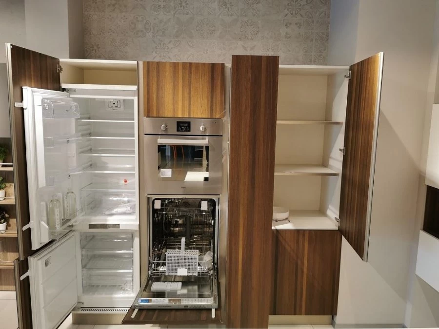 Cucina con penisola Veneta Cucine Oyster