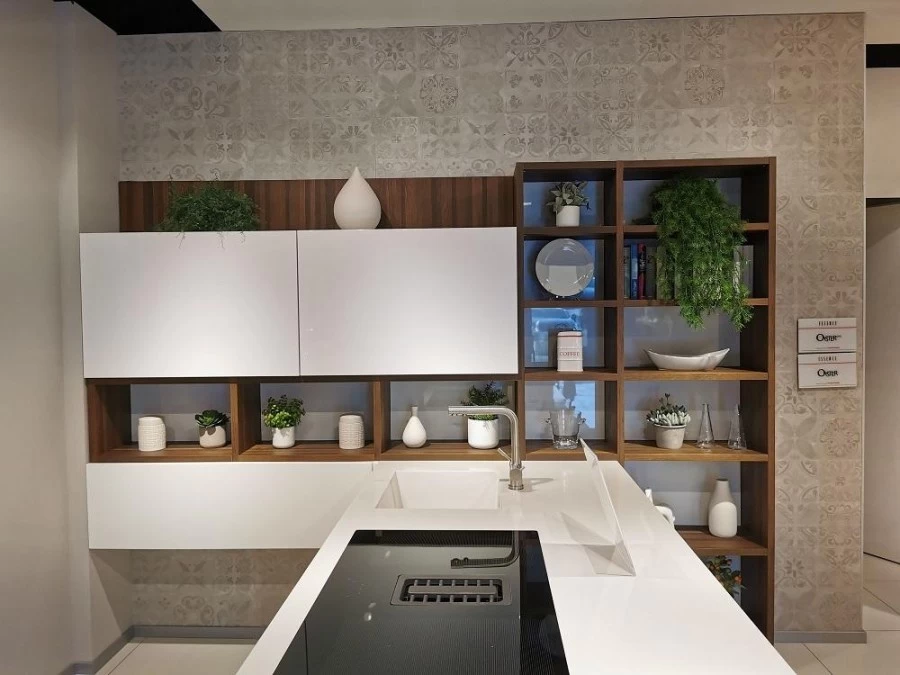 Cucina con penisola Veneta Cucine Oyster