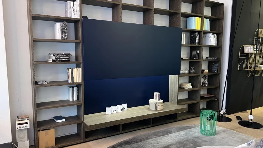 Libreria Porro System ( con pannello scorrevole )