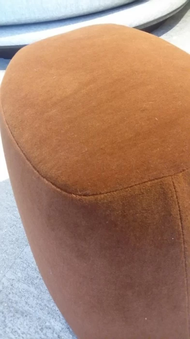 Poltrona con pouf B&B Italia Harbor