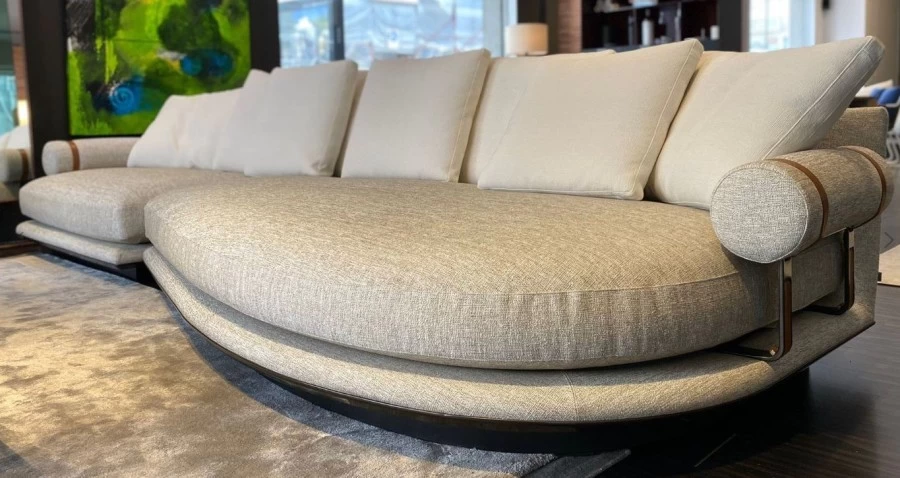 Divano Chaise-longue B&B Italia Noonu