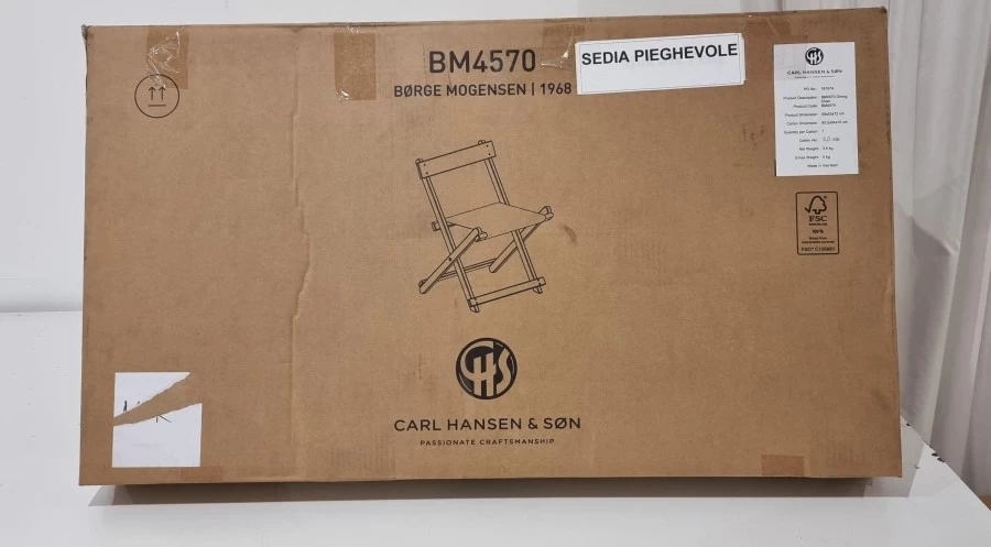 Sedia da giardino Carl Hansen & Søn BM4570  Outdoor