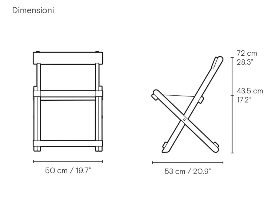 Sedia da giardino Carl Hansen & Søn BM4570  Outdoor