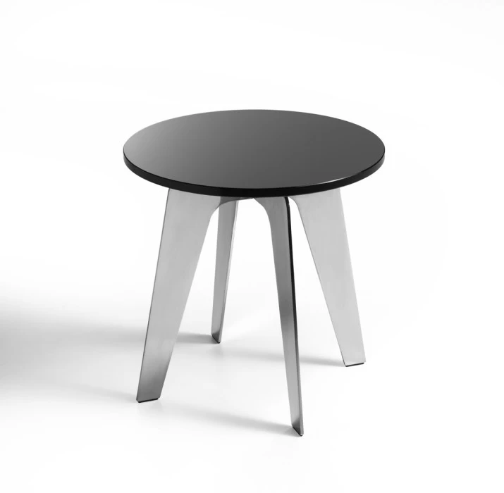 Tavolino rotondo Minotti Kirk Cross