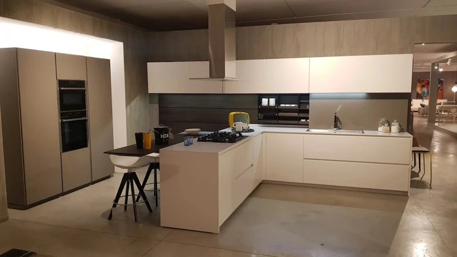 Cucina con penisola Modulnova TWENTY