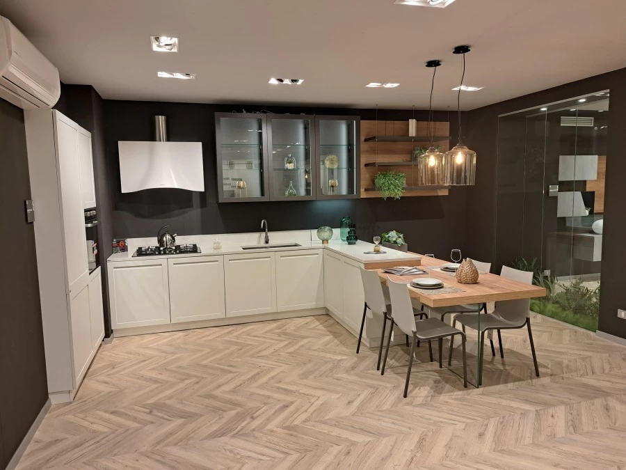 Cucina con penisola Scavolini Carattere