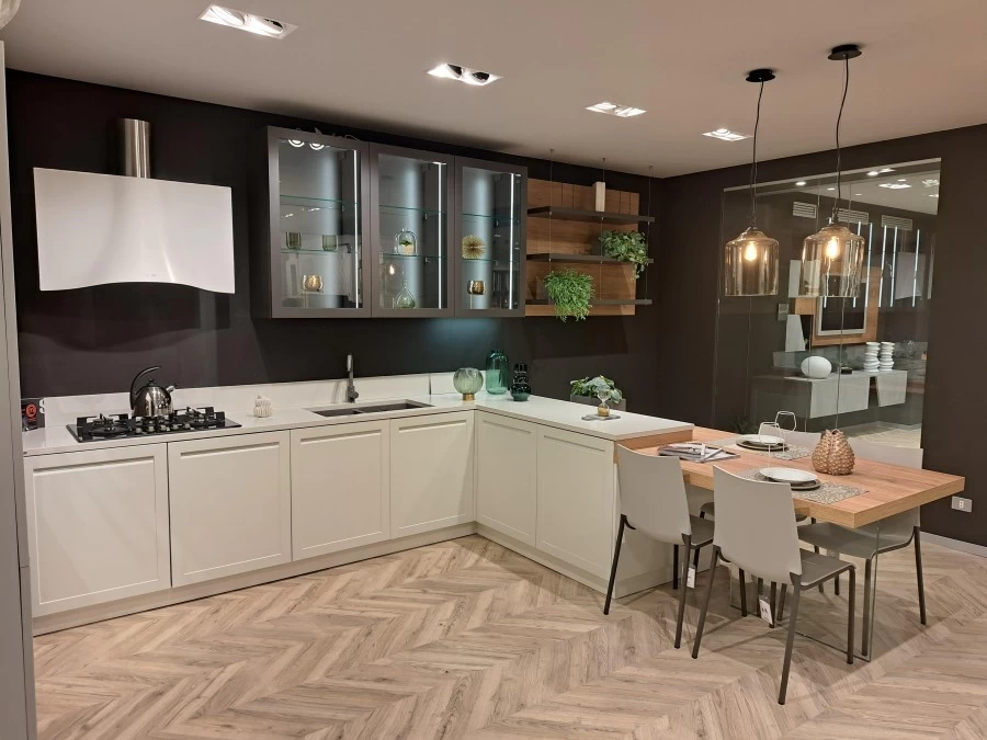 Cucina con penisola Scavolini Carattere