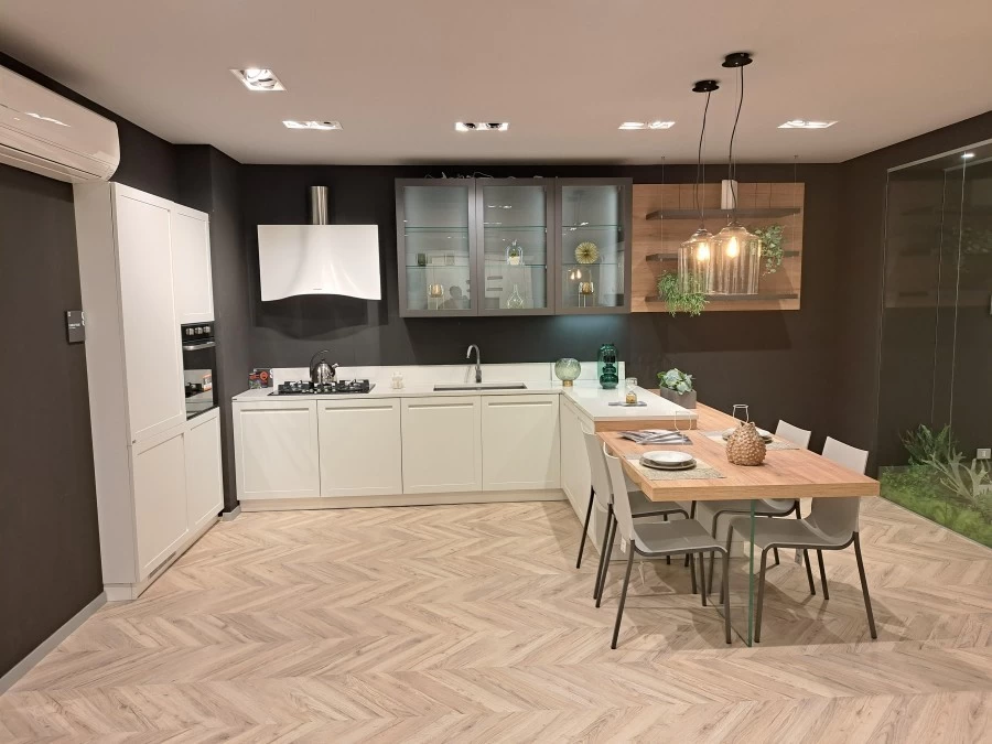 Cucina con penisola Scavolini Carattere