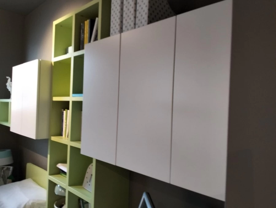 Cameretta letto singolo Zalf mobili Link system