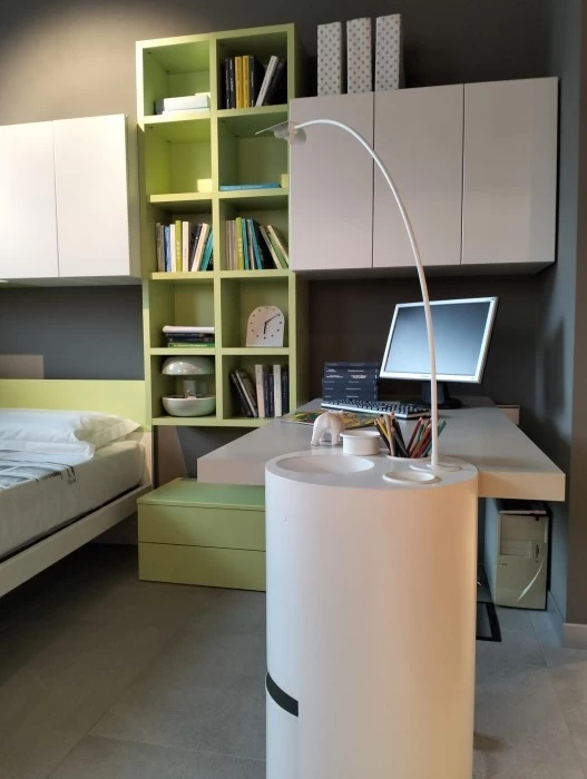 Cameretta letto singolo Zalf mobili Link system