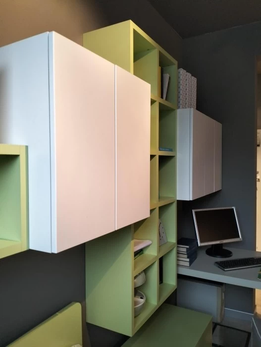 Cameretta letto singolo Zalf mobili Link system