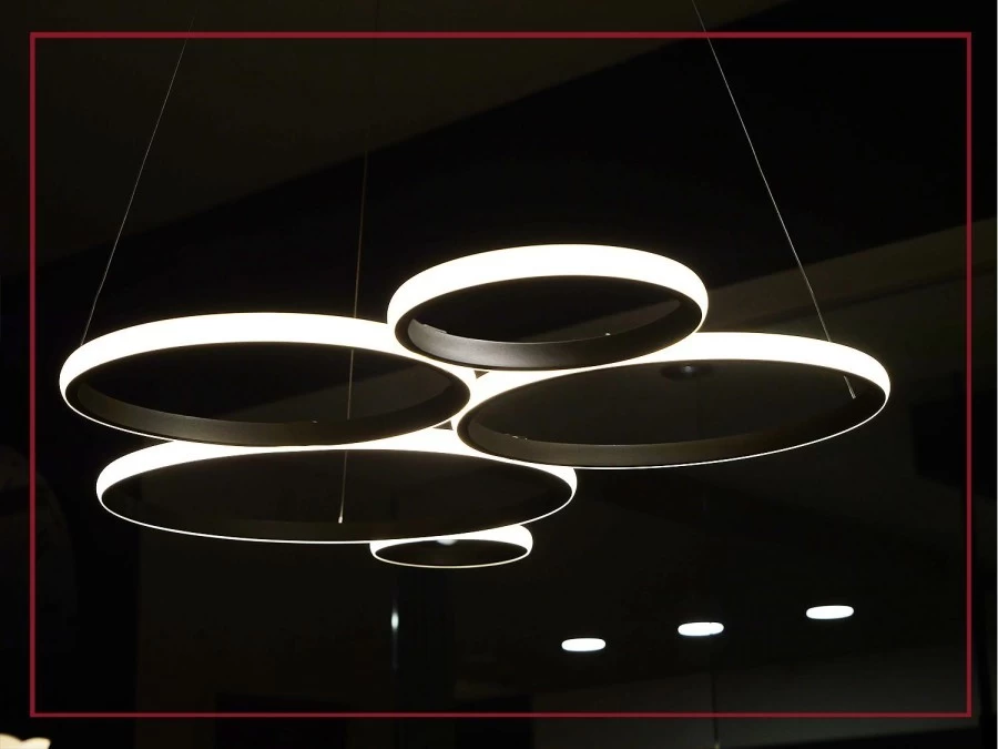 Lampada sospesa Ondaluce POIS