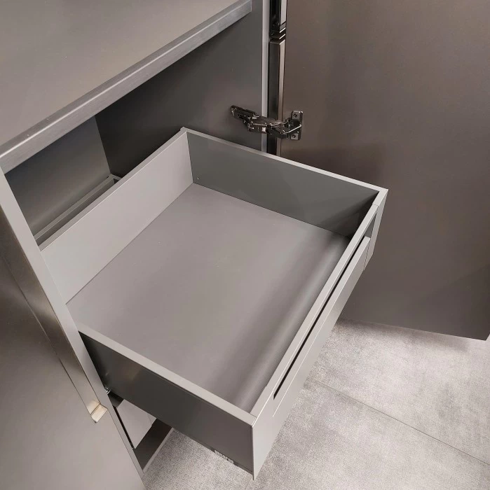 Cucina con Isola Antares cucine AS10 LINE + SISTEMA