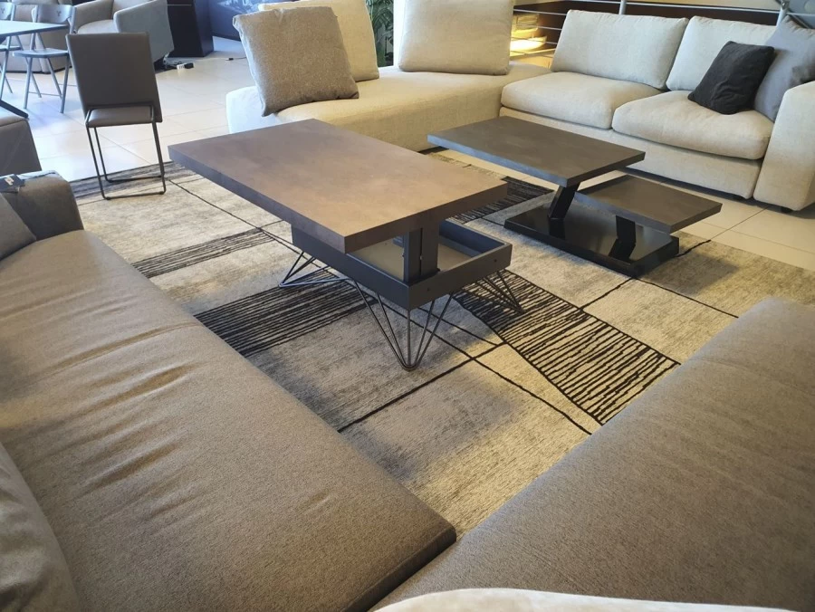 Tavolino trasformabile EasyLine RAY CORTEN