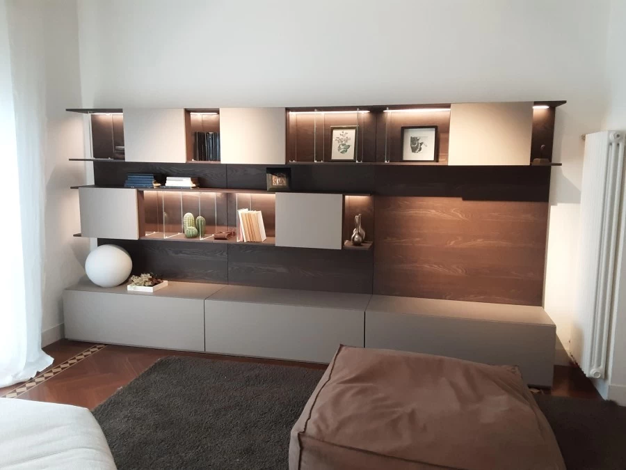 Soggiorno componibile Astor Mobili Skyline 2.0