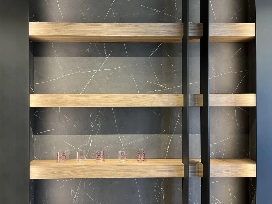 Soggiorno componibile Modulnova Blade + Brera