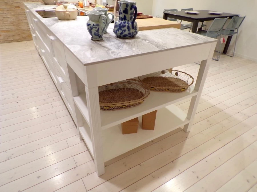 CUCINA CON ISOLA DIBIESSE OCCASIONE A BERGAMO
