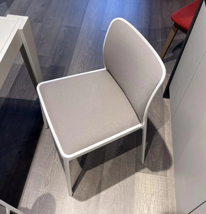 Sedia senza braccioli Kartell Audrey imbottita