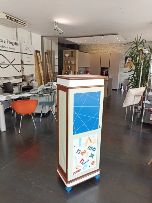 Credenza Produzione Artigianale Credenza decorata