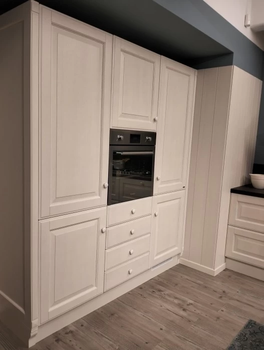 Cucina lineare Scavolini Baltimora Telaio Legno